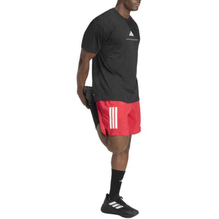 Adidas T Shirts Unisex Black Crew Neck KS8551