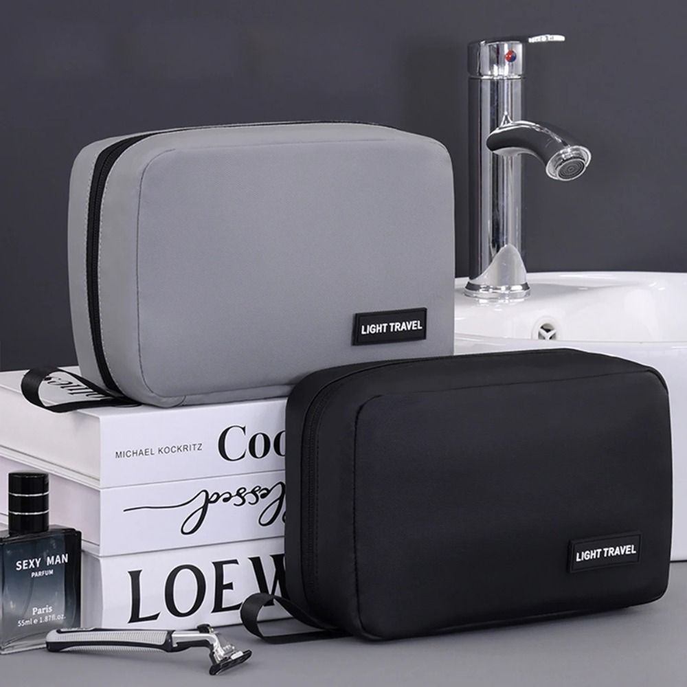 With Hanging Hook Hanging Makeup Cases Foldable Travel Essentials Organizer  Business Trip