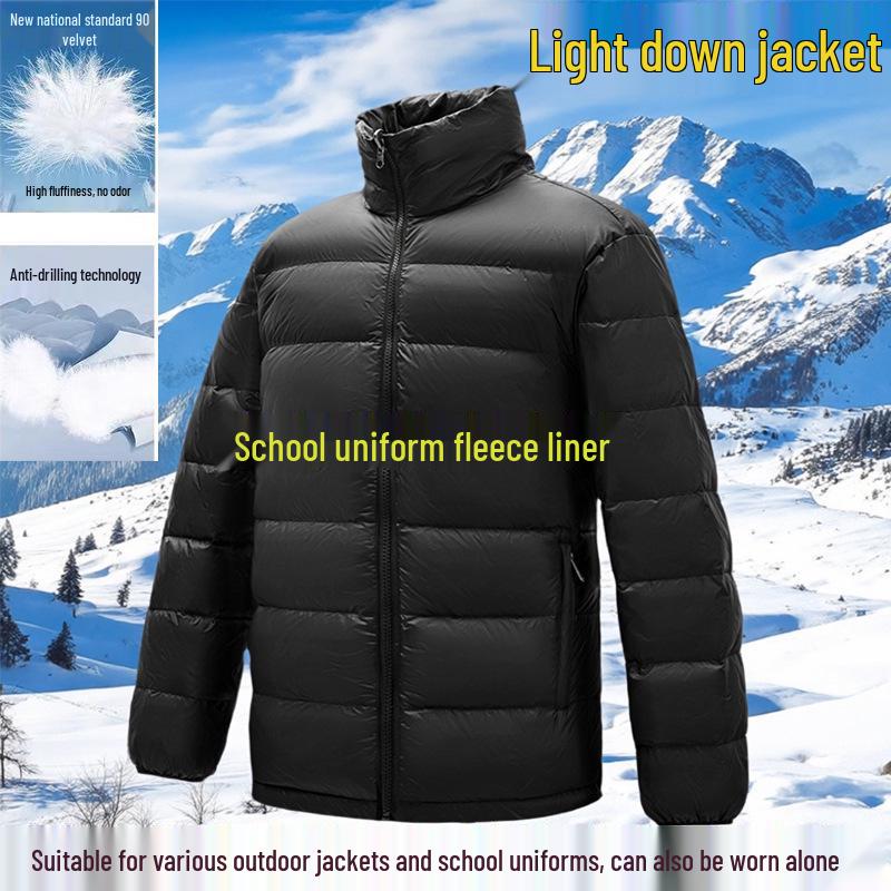 

Unisex Lightweight Waterproof Northern Down Jacket: Warm, Versatile Outdoor Winter Wear L Zipper Length 68-69cm