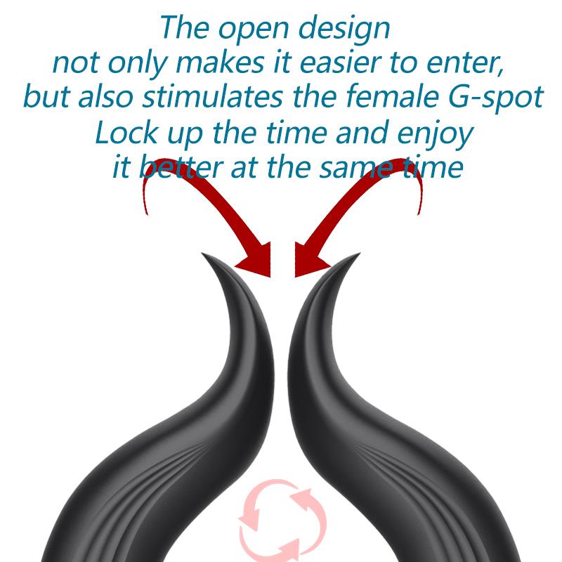 Male Vibrator Penis Ring Clitoris Stimulation Massage Delayed Ejaculation Adult Sex Toys Sex Products Massage Couples