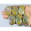 242Cts. Natural Ocean Jasper Oval Cabochon Loose Gemstone 6Pcs Lot 36-40 MM C-1408