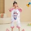 Kids One-Piece Pajamas Modal Sleepwear Girls Toddler Soft Breathable