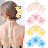 All-match Hairpin Hairpin Headdress Frosted Flower Shark Clip Hairpin Hair Accessories
