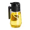 470ML Glass Oil Dispenser for Kitchen 2-in-1 Olive Oil Sprayer Bottle Leak-proof Oil Sprayer for Cooking BBQ Salad Baking