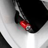 wskpa9 4pc Matte Textured Metal Valve Cover Car Tire Valve Cap Accessories For Nissan Nismo X-Trail GTR Qashqai Altima Note Leaf Tiida