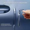 2/4Pcs Car Anti-collision Strip Clear Black Self-adhesive Flexible Reusable Universal SUV Truck Auto Body Door Side Rearview Mirror Bumper Protector