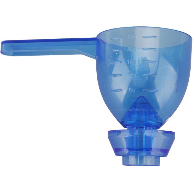 Leaky Measuring Spoon, Spill Proof Funnel Design, Ideal for Baking, Multi Functional Kitchen Tool with Leveling Markers, Transparent ABS Material