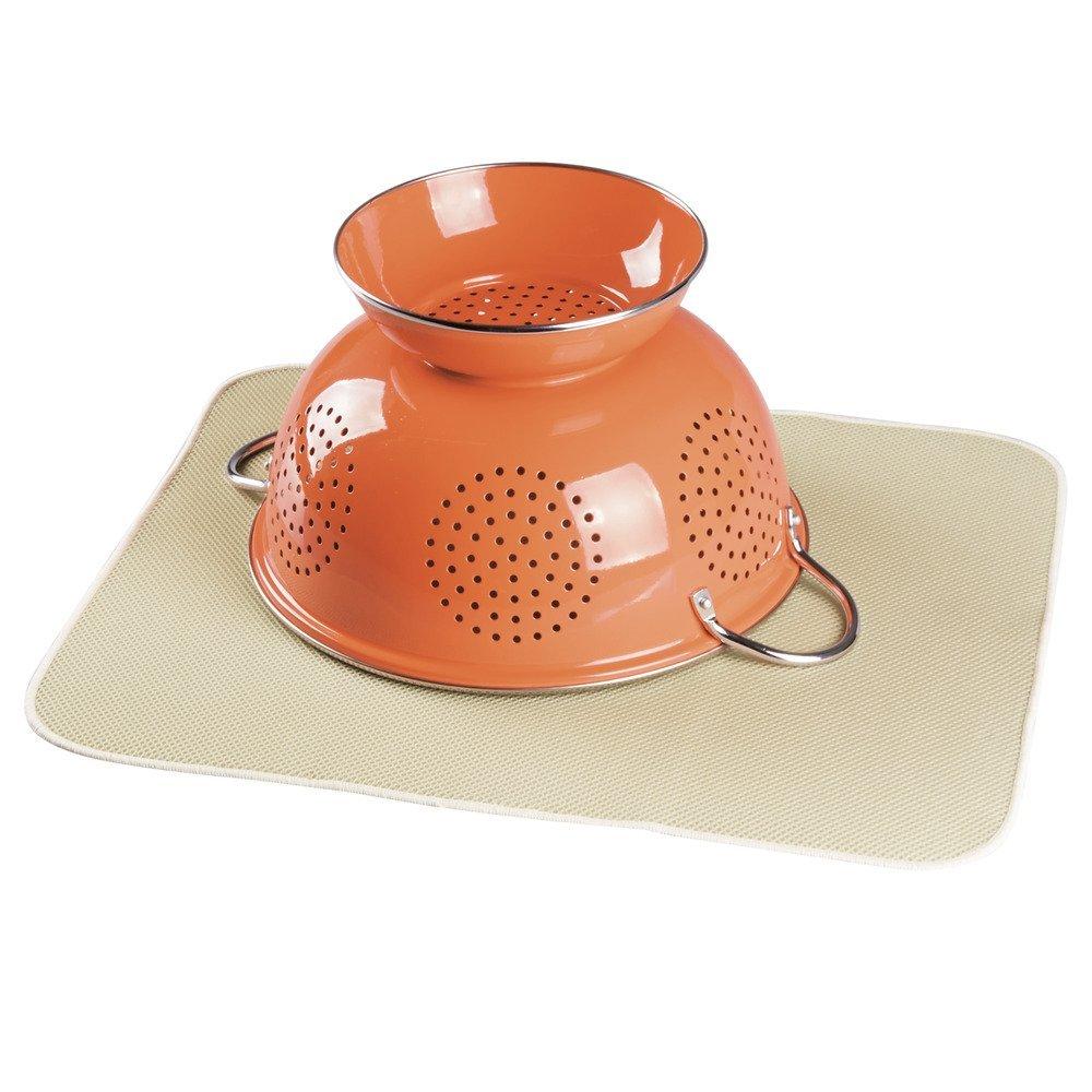 InterDesign Kitchen Drying Mat, Large, Wheat, 40130, 46x41cm, 40130EJ