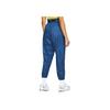 Nike Logo Pocket Loose Fit Cuffed Casual Pants Women Bottoms Blue CJ3776-432