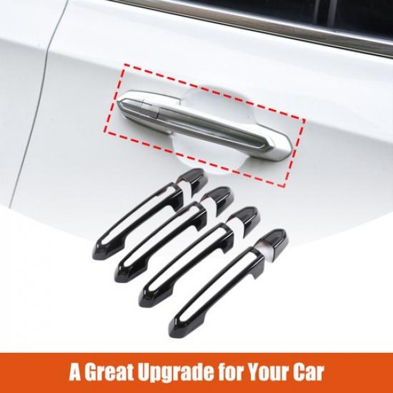 Glänzende schwarze ABS-Außentürgriffabdeckung für Cadillac ATS XTS CT6 XT4 XT5 XT6
