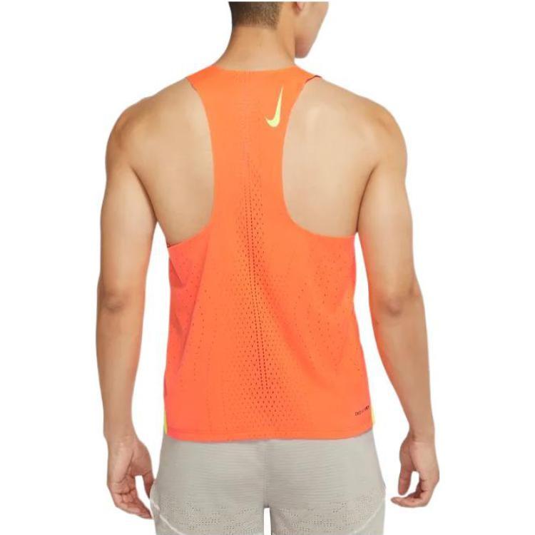 Nike Dri Fit Running Tank Top Men's Orange DM4625-803