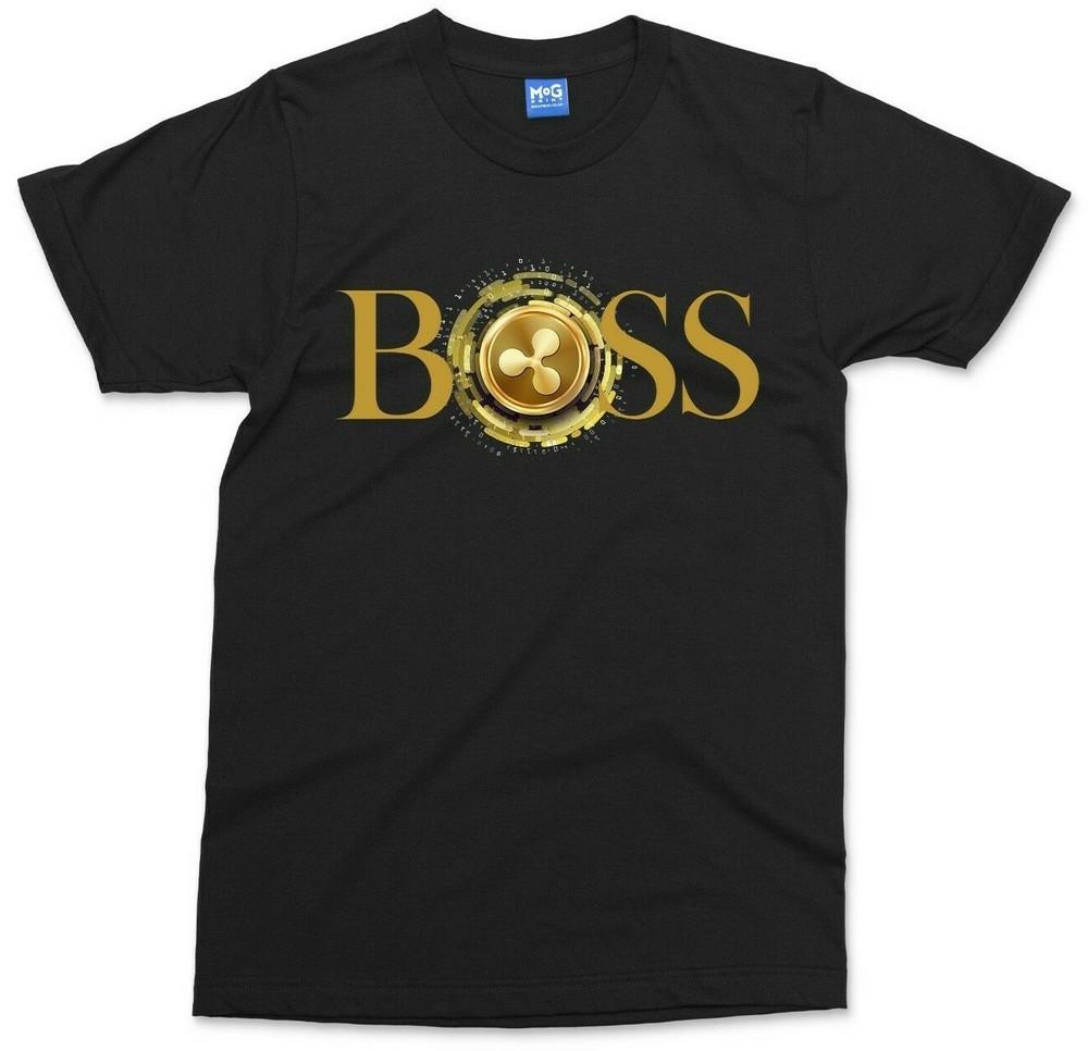 Ripple XRP Army Gold Logo T-shirt Fashion Clothing Investor Gift Top Clothing