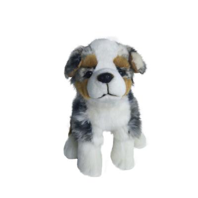 Simulated Border Collie Toy Puppy Cute Plush Doll Grab Baby Children's Birthday Gift