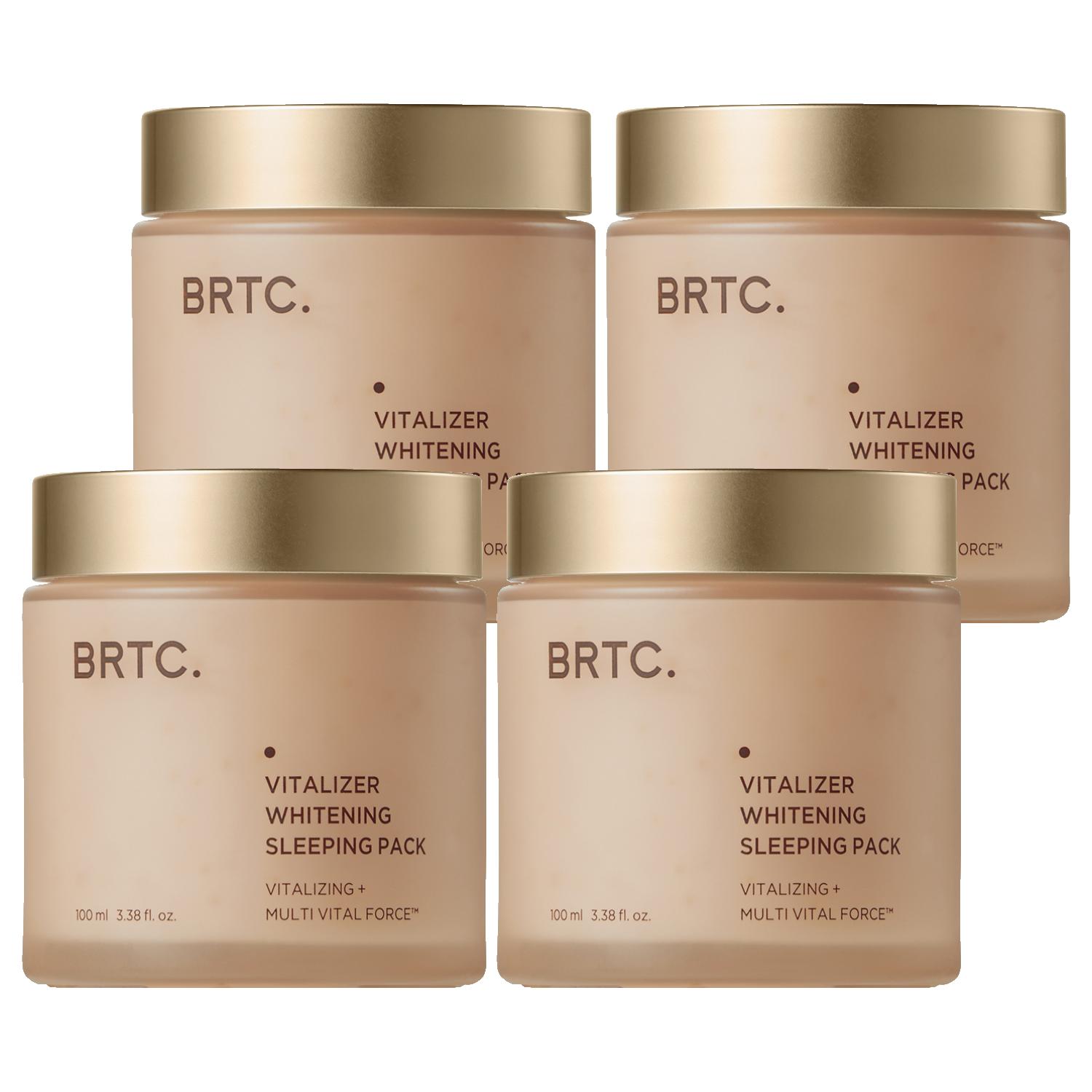 

BRTC Vitalizer Whitening Sleeping Pack 100ml x 4 Set