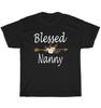 Blessed Nanny Grandma Mom Mama Momy Mothers Day T-Shirt Unisex Funny Tee Gift