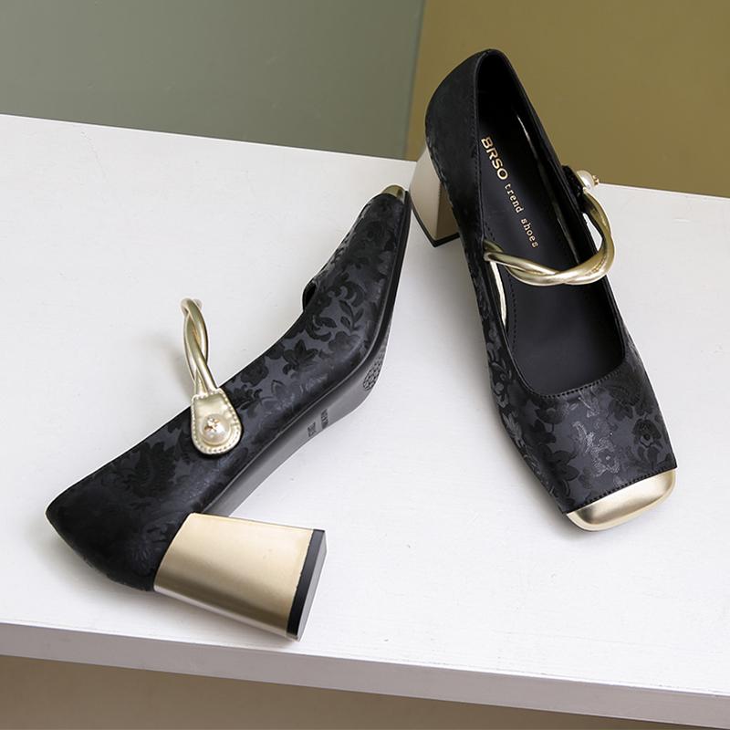 Mode Damen High Heels Schuhe Mary Jane Elegante Sandalen Mode Flach Sommer Damen Pumps 2025 Neu Designer Luxus Zapatillas De Mujer