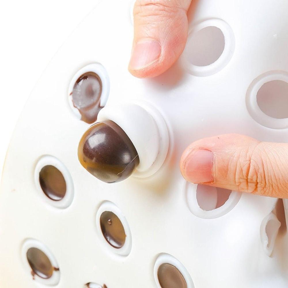 Stampi Rotondi in Silicone a 35 Fori Stampo per Torta Mousse 3D Antiaderente Forma a Sfera Strumenti per la Cottura Stampo per Gelatina Cioccolato Produzione di Gelato