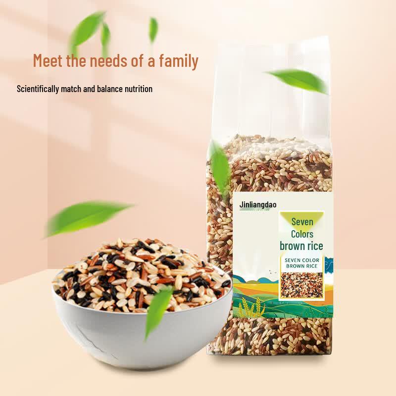 Jin Liang Dao Seven-Color Brown Rice & Multi-Grain Porridge Mix 450g