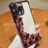 Retro flower for Samsung S26 mobile phone case S25ULTRA anti-drop GalaxyS23 protective case NOTE20