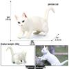 Three-Color Animal Model Plush Cat Toy - British Shorthair, Siamese, Persian, Orange, and Leopard Cat Simulation for Kids.