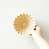 ORIGAMI Dripper Matte Beige S Made in Japan DRIPPER K-ai (for 1-2 people)