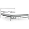 Cadre de lit sans matelas  métal 140x200 cm