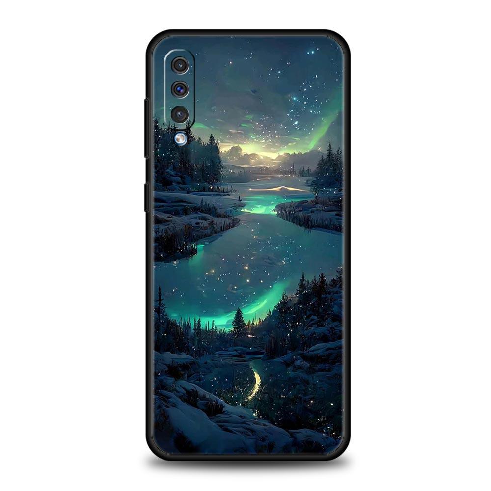 Anime Girl Art Scenery Phone Case For Samsung Galaxy A12 A32 A50 A70 A20E A20S A10 A10S A22 A30 A40 A42 A52 5G A02S A04s Cover