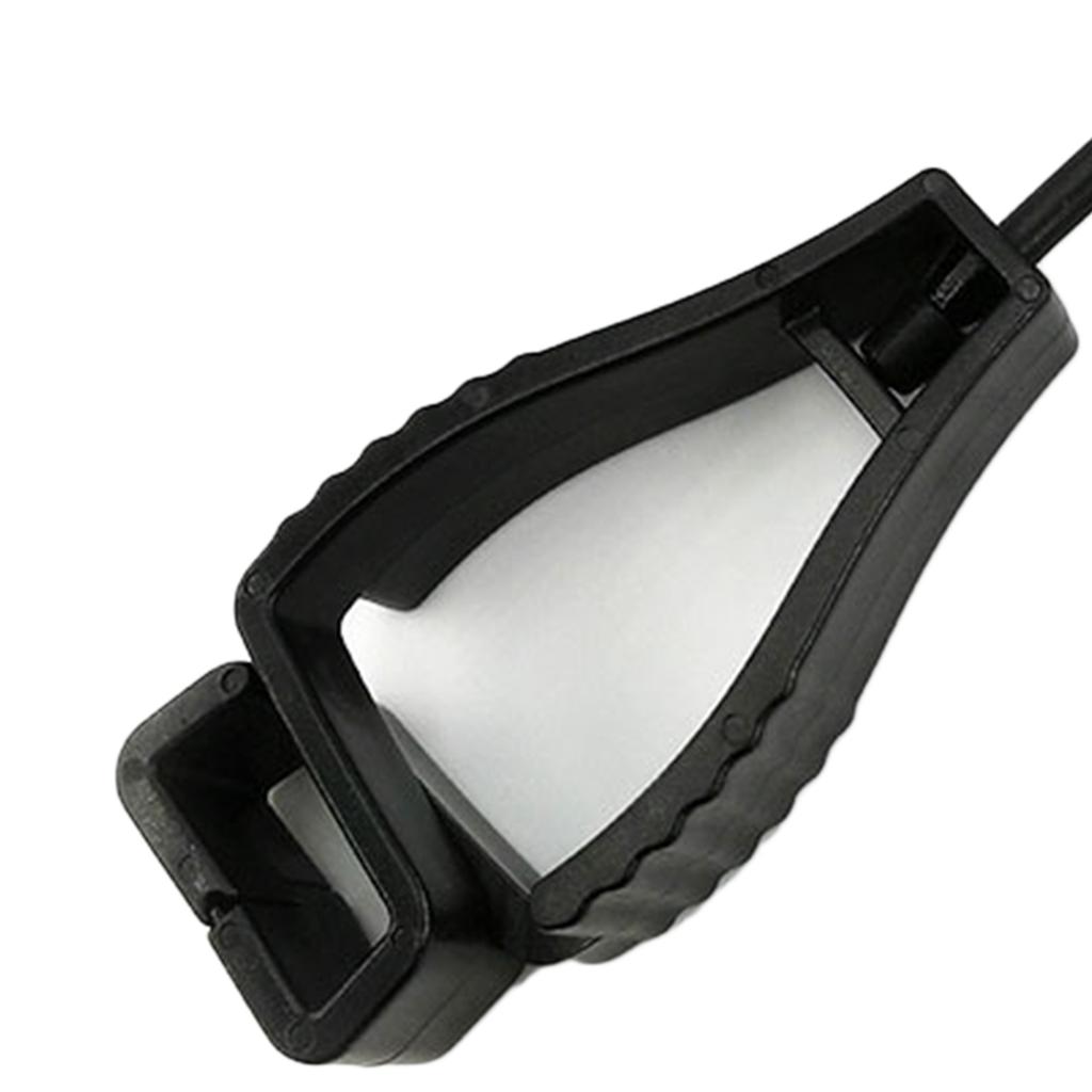 Gloves Clip Plastic Anti Slip Hands Free Multifunctional Portable Reusable Glove Clip Holder Black