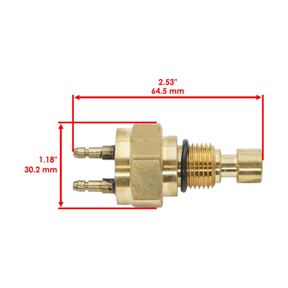 New Caltric Fan Sensor Switch For Kawasaki 27010-1202 / 27010-1364 Radiator Fan