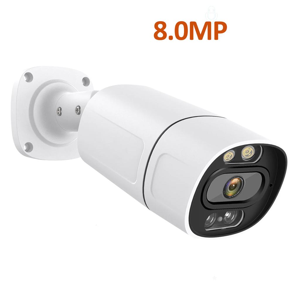 XMEYE 8MP 4K POE Wired IP ONVIF H.265 Audio Record CCTV Face Detection 5MP 4MP 3MP Waterproof IP66 Outdoor Security Video Camera 7
