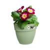 Balcony Flower Pot - VIBIA CAMPANA EASY HANGER SMALL - Plastic - Pistachio Green - 24.1x20.5xH26.5cm - 100% Recycled - ELHO