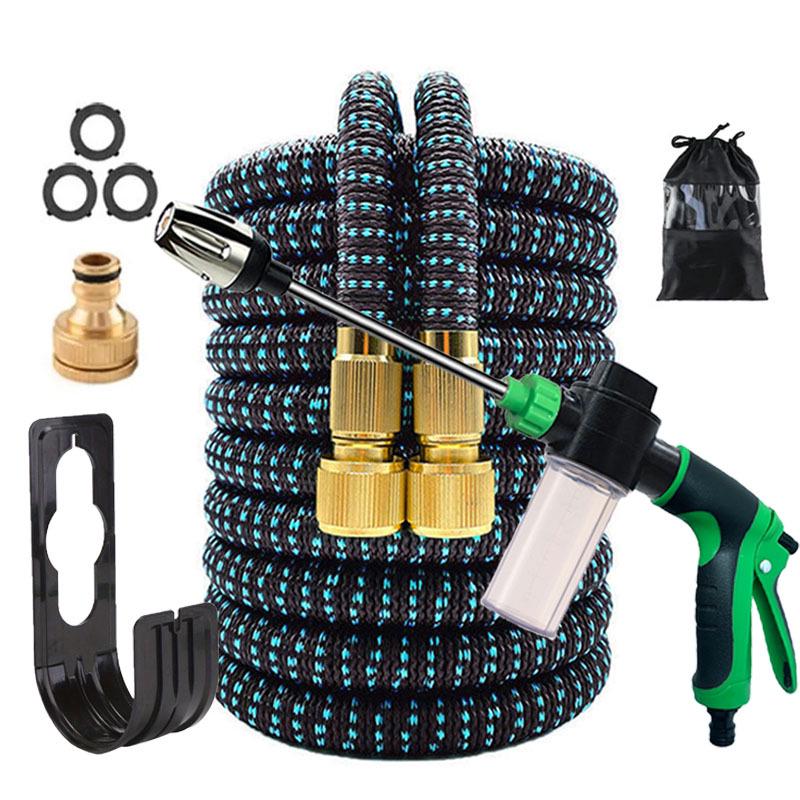 High-Pressure Garden Hose and Water Gun for Car Wash and Irrigation