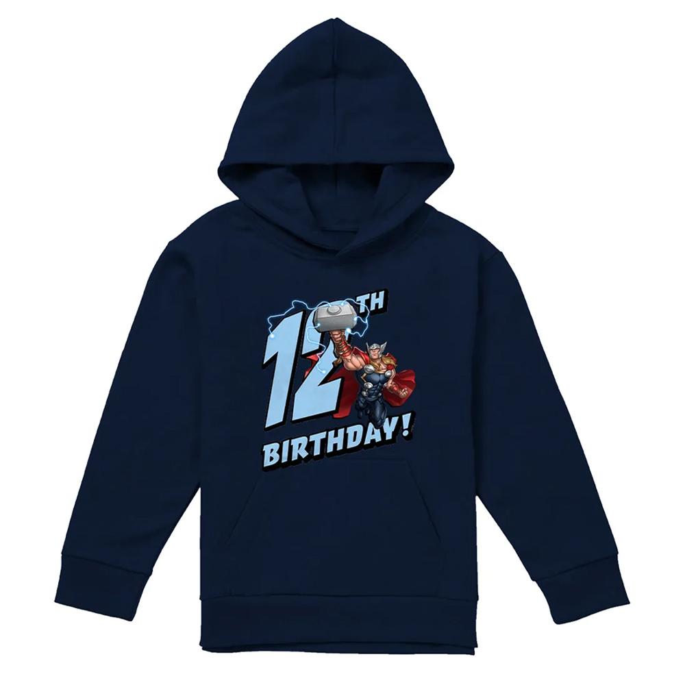 Marvel Childrens/Kids Thor 12th Birthday Hoodie