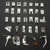 1-52pcs Domestic Sewing Machine Accessories Braiding Stitch Darning Presser Foot Feet Kit Sewing Box For Brother Singer Janom