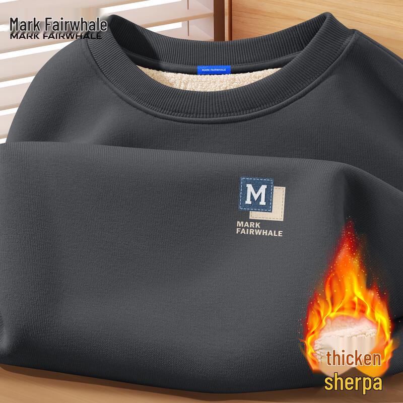 Mark Fairwhale Men's Lambswool Fleece Sweatshirt