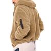 Herren Korallfleece Jacke Hoodie Verdickt Herbst Winter Warm Reißverschluss Kapuze Neuheit Bequemes Sweatshirt