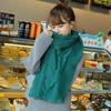 Korean Style Extra Large Cotton Linen Scarf - Versatile Spring/Autumn Sun Protection, Literary Shawl, Gift Giveaway
