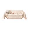 Bohemia Sofa Blanket with Tassel Chenille Fabric Anti-cat Scratch Sofa Slipcovers Universal Armchair Blanket Picnic Mat