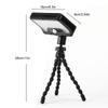 Solar Wall Light Solar Powered Flood Light Auto On/Off Motion Sensor Garden Light Outdoor Flexible Octopus Tripod Camping Light