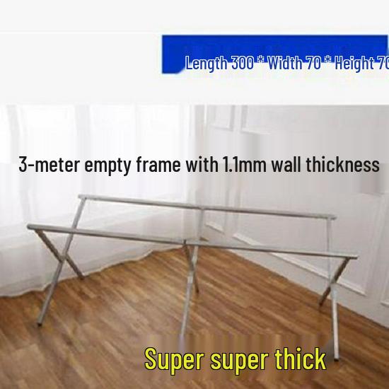 Foldable Night Market Shelf with Thick Bamboo Mat