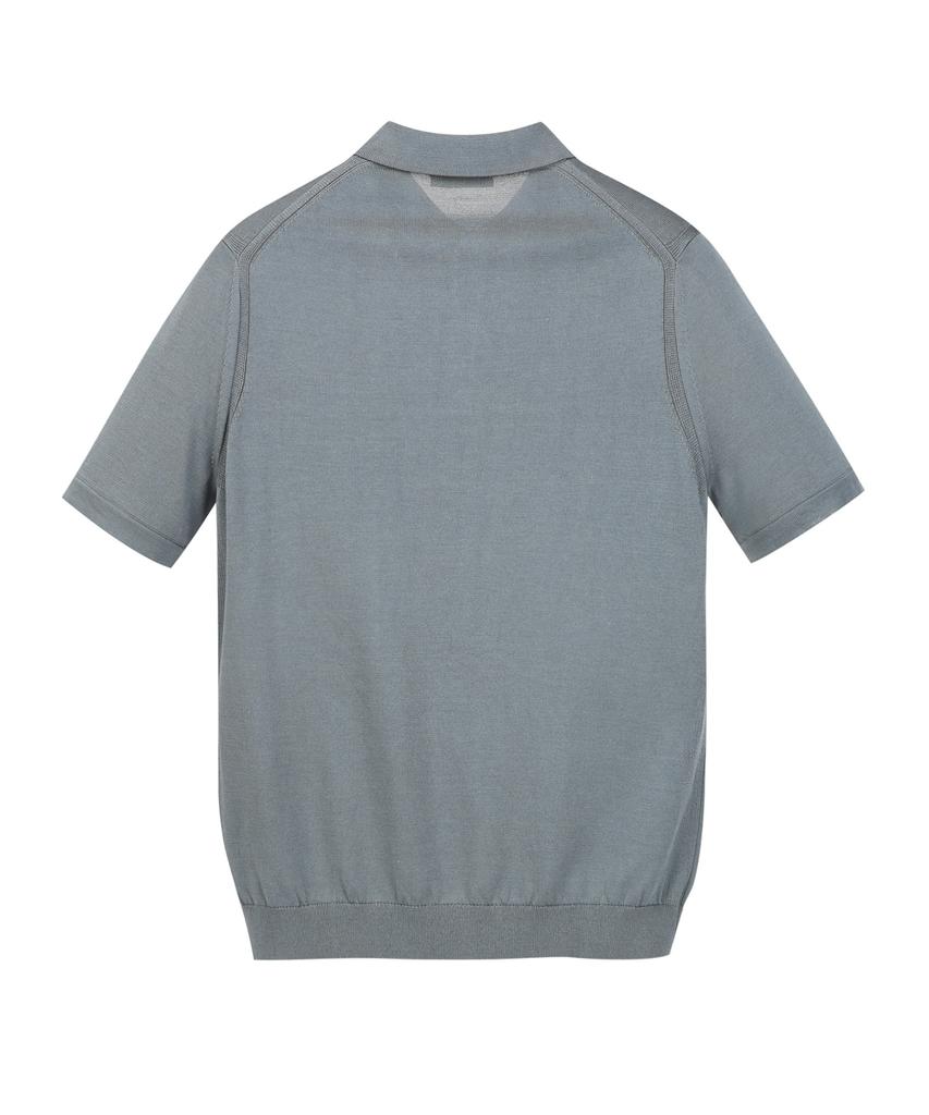 Jilseutyueoteunyuyogmaen Silk Blend Collar Knit - Dark Gray (Jnsw6B301G3)