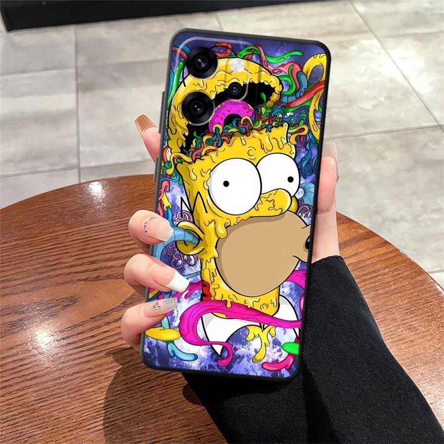 Case for Oppo A83 A76 F9 F11 F29 A74 A78 A84 A98 A96 A93 Reno 4F 5 6 7 8 10 11 14 Phone Cover The S-simpsons Cartoon