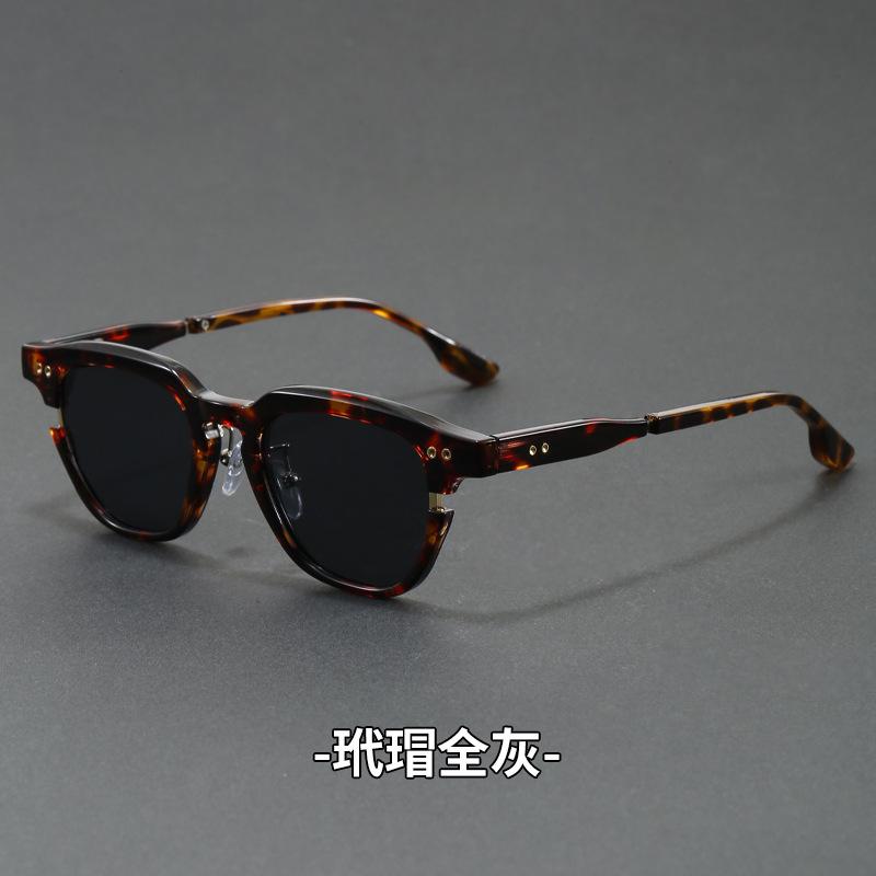Retro TR90 Fashion Round Sunglasses Luxury Design Glasses Frame Men Fashion Shades Polygon Women High Quality Travel Eyewear