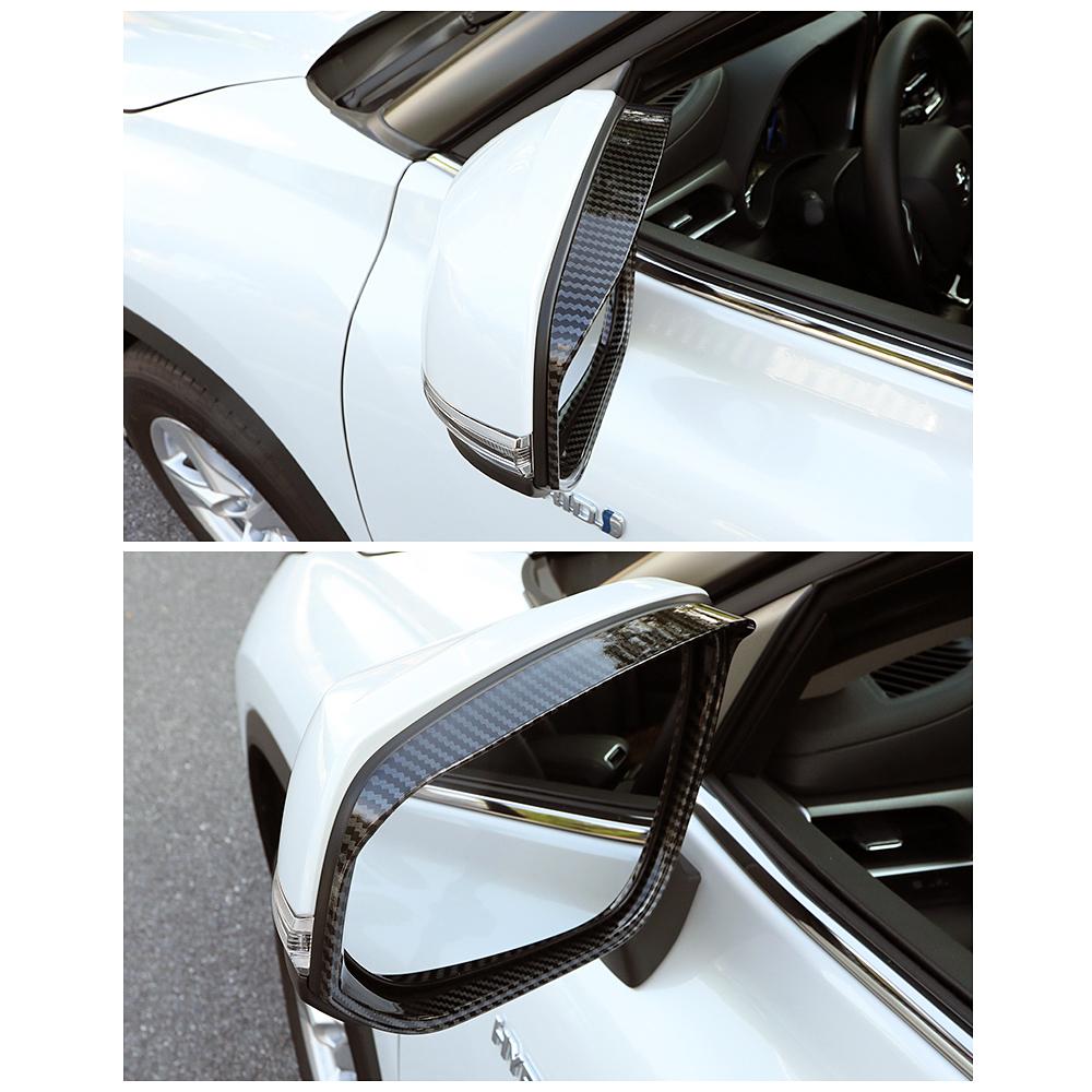 Pentru Toyota Highlander XU70 2024 Piese Exterioare Remodelare Oglindă Retrovizoare Sprâncene de Ploaie Shield Rezistent la Ploaie Parasolar Ornament Abajur Autocolant