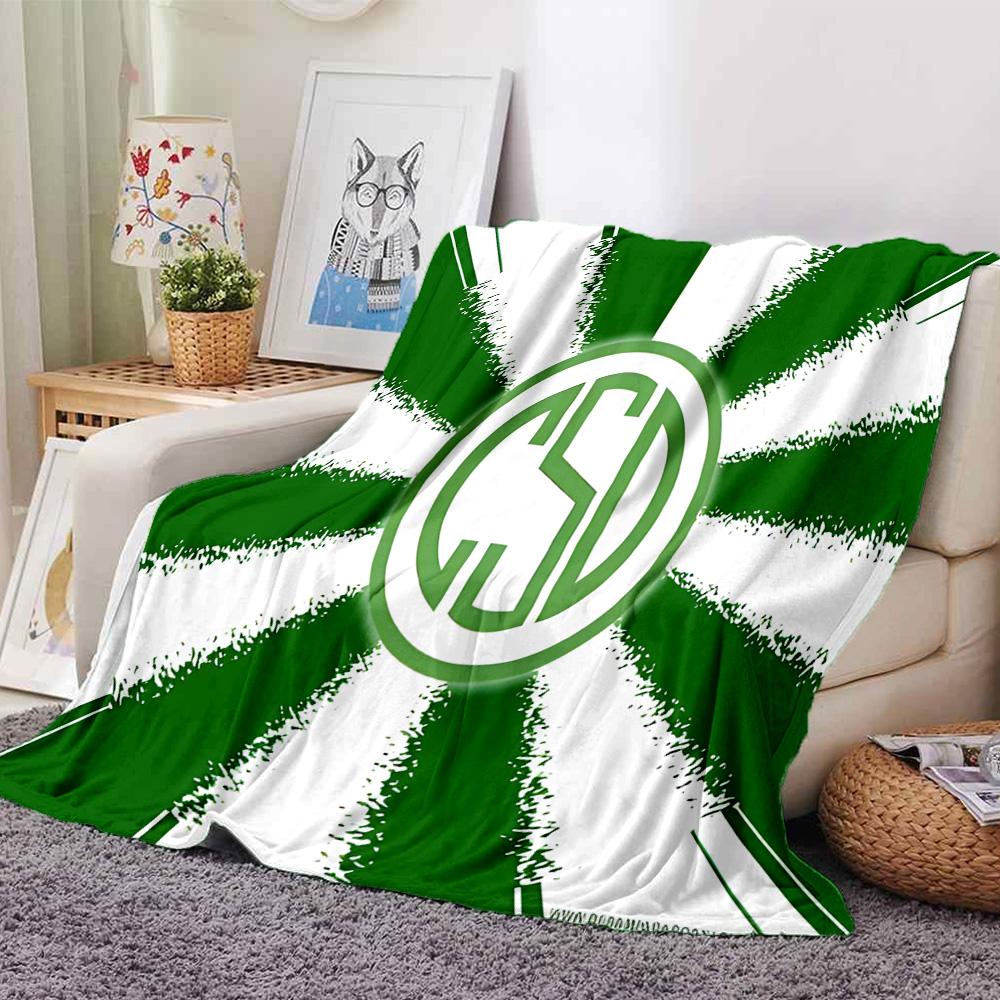 Desamparados Design Flannel Blanket, Soft Polyester, Modern Design, All-Season for Camping, Travel, Gifts for Holidays or Birthdays