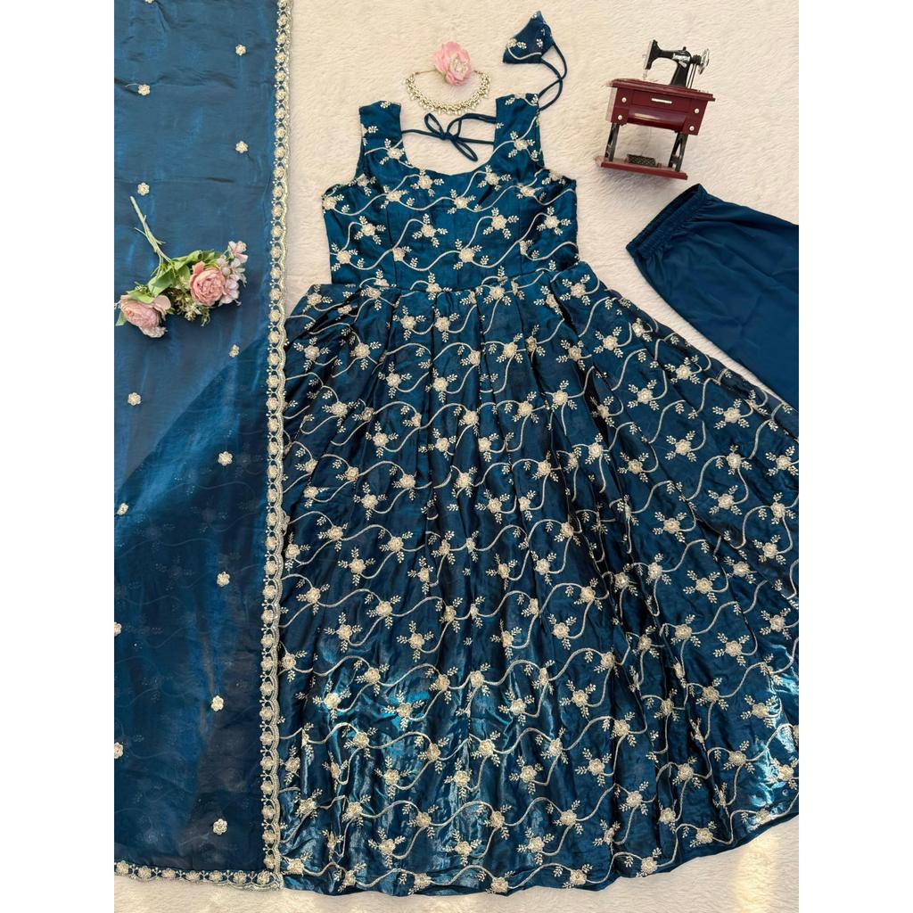 Pakistanische Hochzeitskleidung Anarkali Salwar Kameez Indisches Ethnisches Kleid Bollywood Anzug