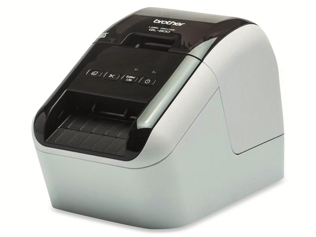 Brother QL-800 Label Printer 300 x 600 DPI Black/Grey