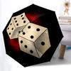 1pc Dice Game Automatic Open/Close Umbrella Compact Folding Umbrella, All-Season Portable Umbrella for Women/Men F1124178