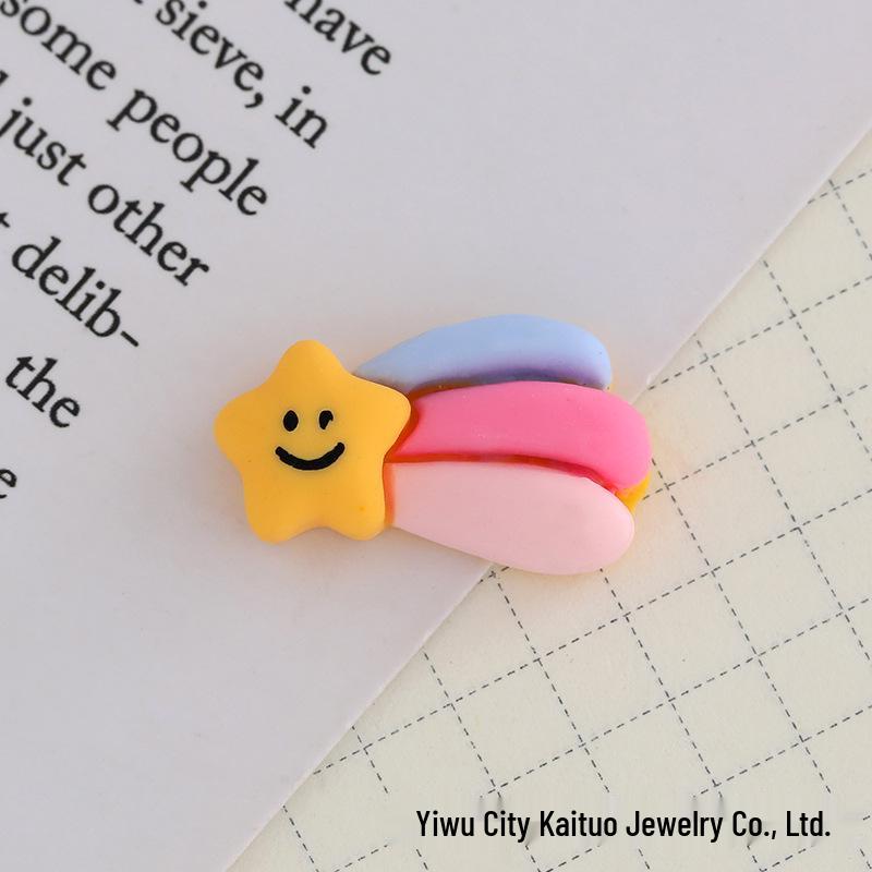 Cute Rainbow Star & Cloud DIY Phone Case & Hair Accessories Kit