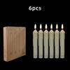 LED Candle Yellow Tear Trace Melting Candle Flame Free Electronic Flameless Candle Romantic Scene Layout Decorative Props